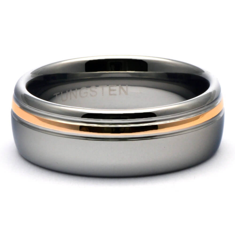 Silver tungsten ring, Tungsten wedding band for men or women, Men's wedding band, Shiny ungsten band, Men's ring, Promise ring