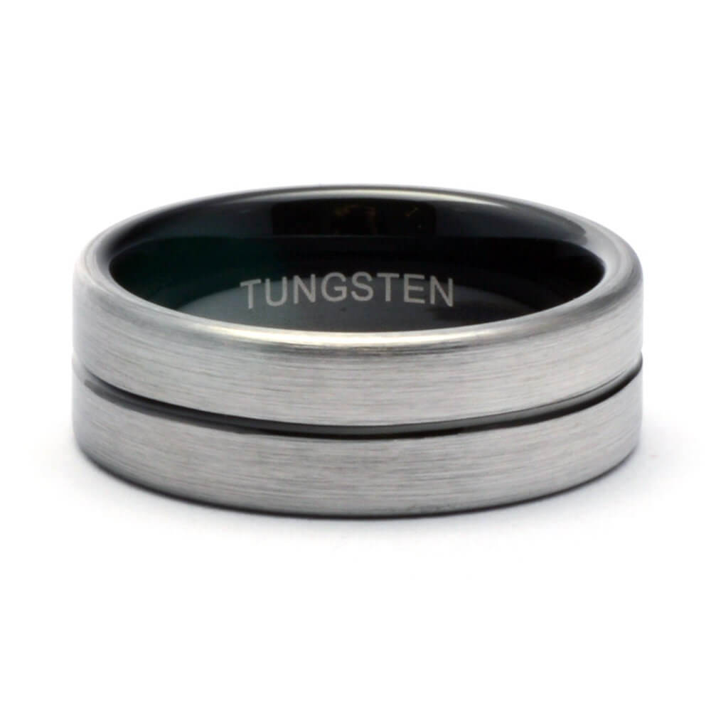 Mens Wedding Band, Tungsten Ring, Mens Wedding Ring, Tungsten Wedding Band, Ring for Men, Women, Tungsten Band, 8MM Wide, Personalized Ring