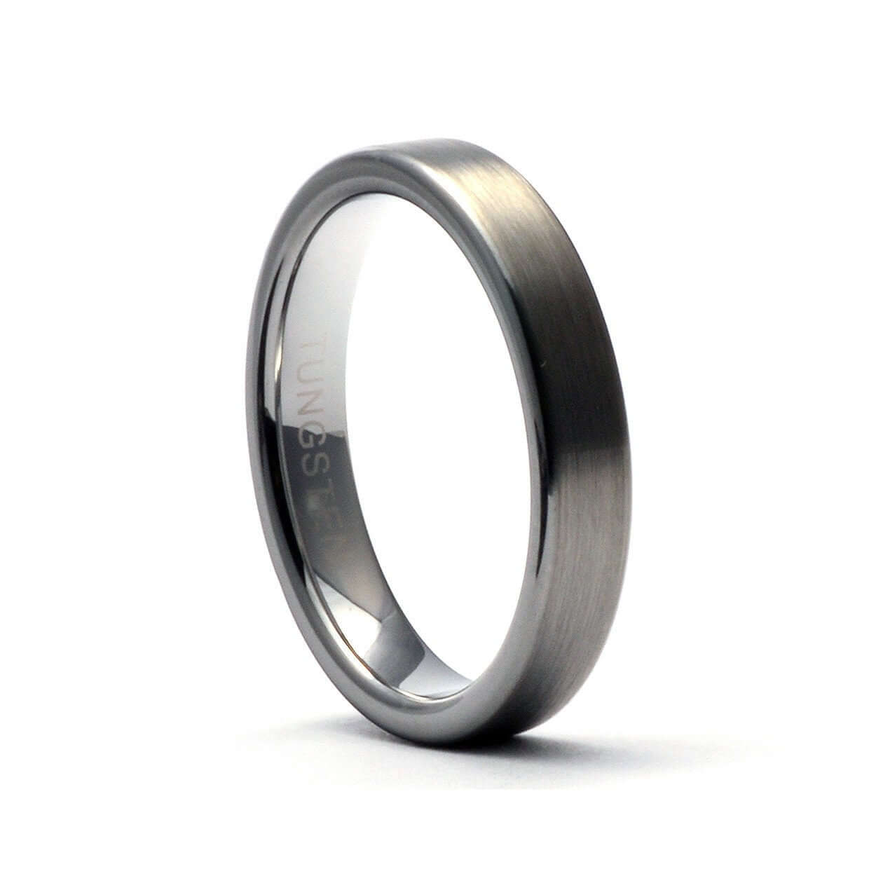 Male Wedding Band, Tungsten Carbide Ring, Tungsten Wedding Ring Matte , Mens Minimalist Ring, Tungsten, 8mm, 6mm, 4mm Ring, Parie Jewelry