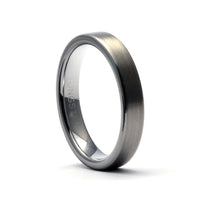Thumbnail for Male Wedding Band, Tungsten Carbide Ring, Tungsten Wedding Ring Matte , Mens Minimalist Ring, Tungsten, 8mm, 6mm, 4mm Ring, Parie Jewelry