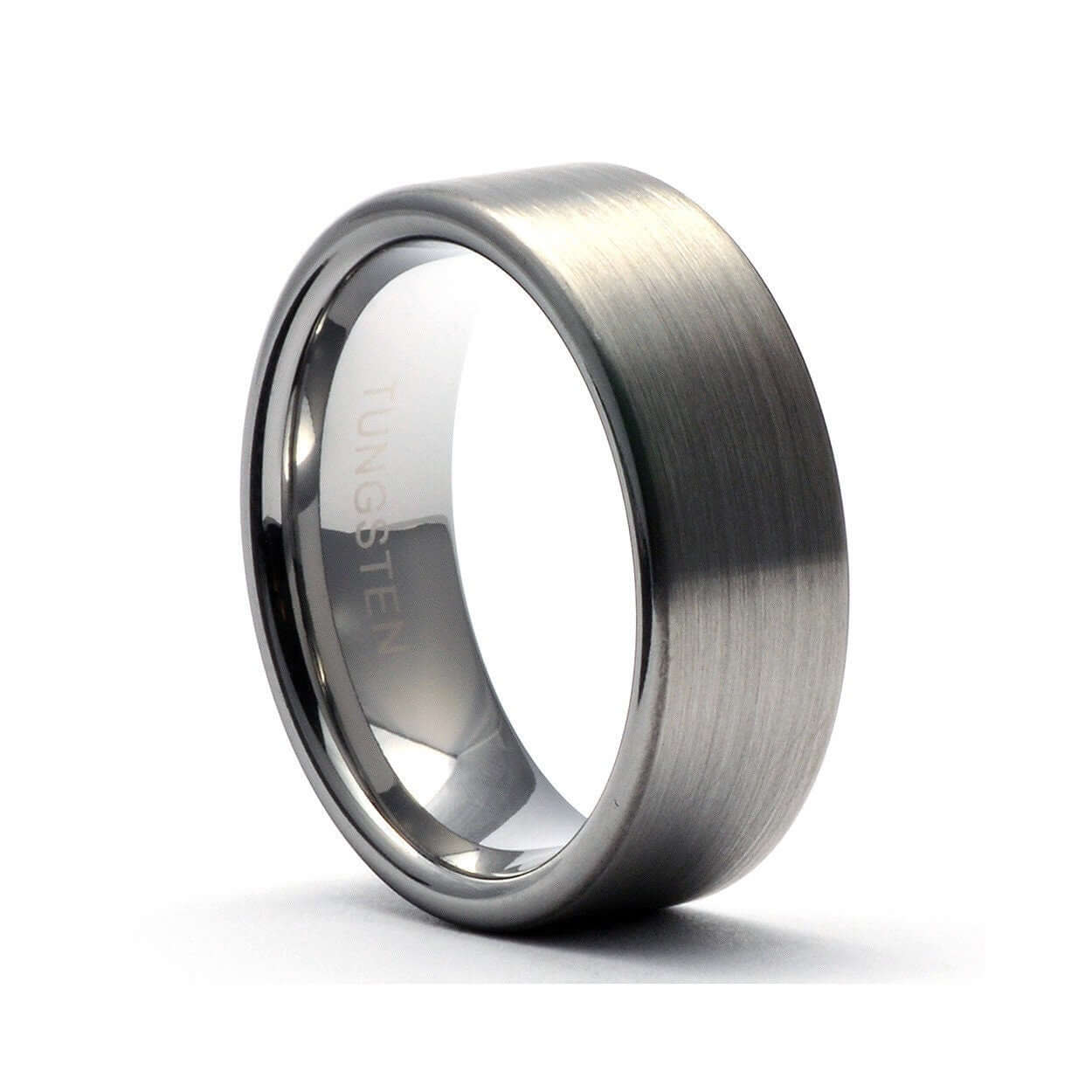Male Wedding Band, Tungsten Carbide Ring, Tungsten Wedding Ring Matte , Mens Minimalist Ring, Tungsten, 8mm, 6mm, 4mm Ring, Parie Jewelry